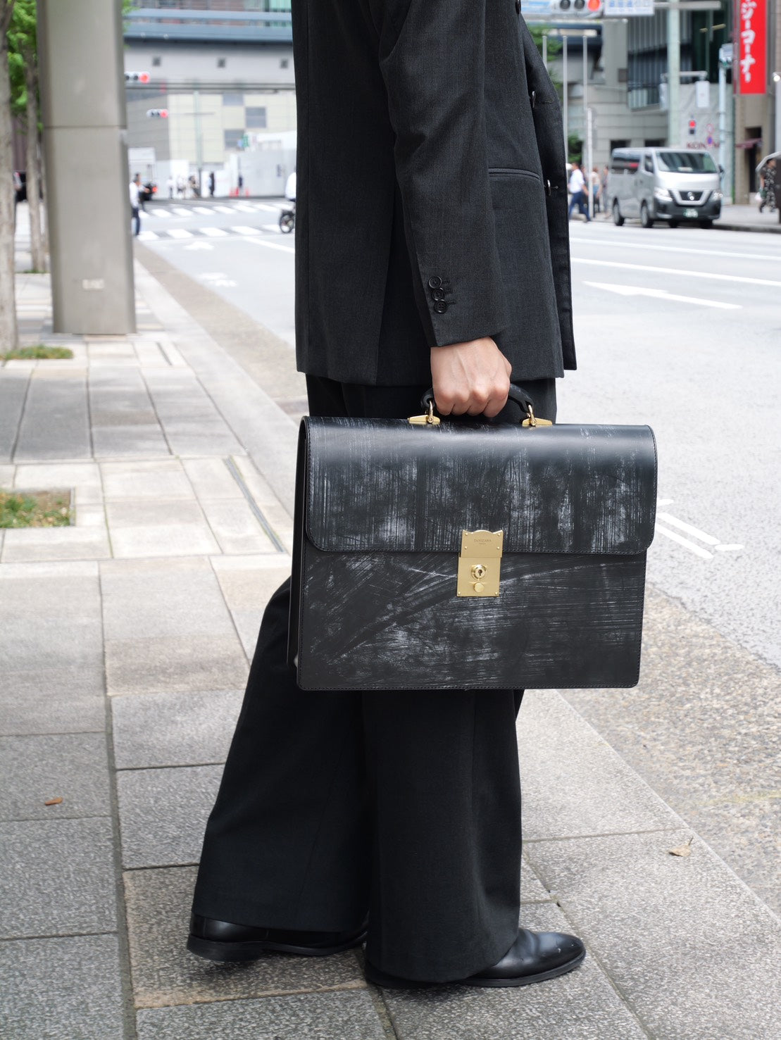 马缰革公文包｜Bridle Leather Briefcase