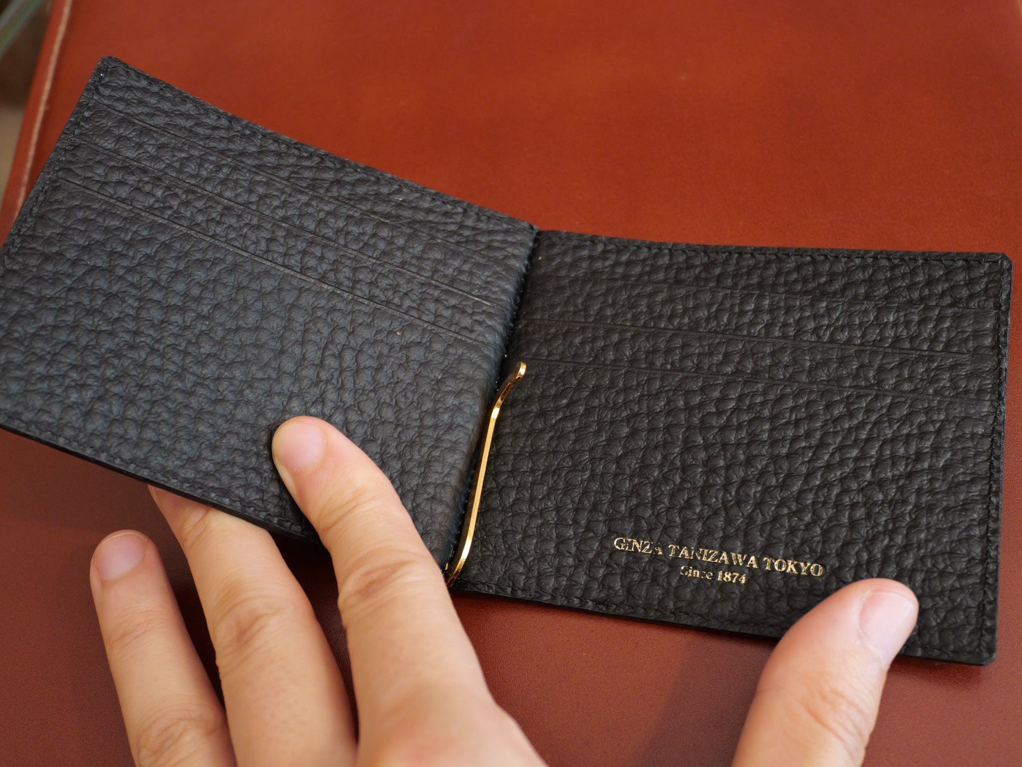 BLACK BULL マネークリップ｜栃木レザー 日本製 本革 薄型財布