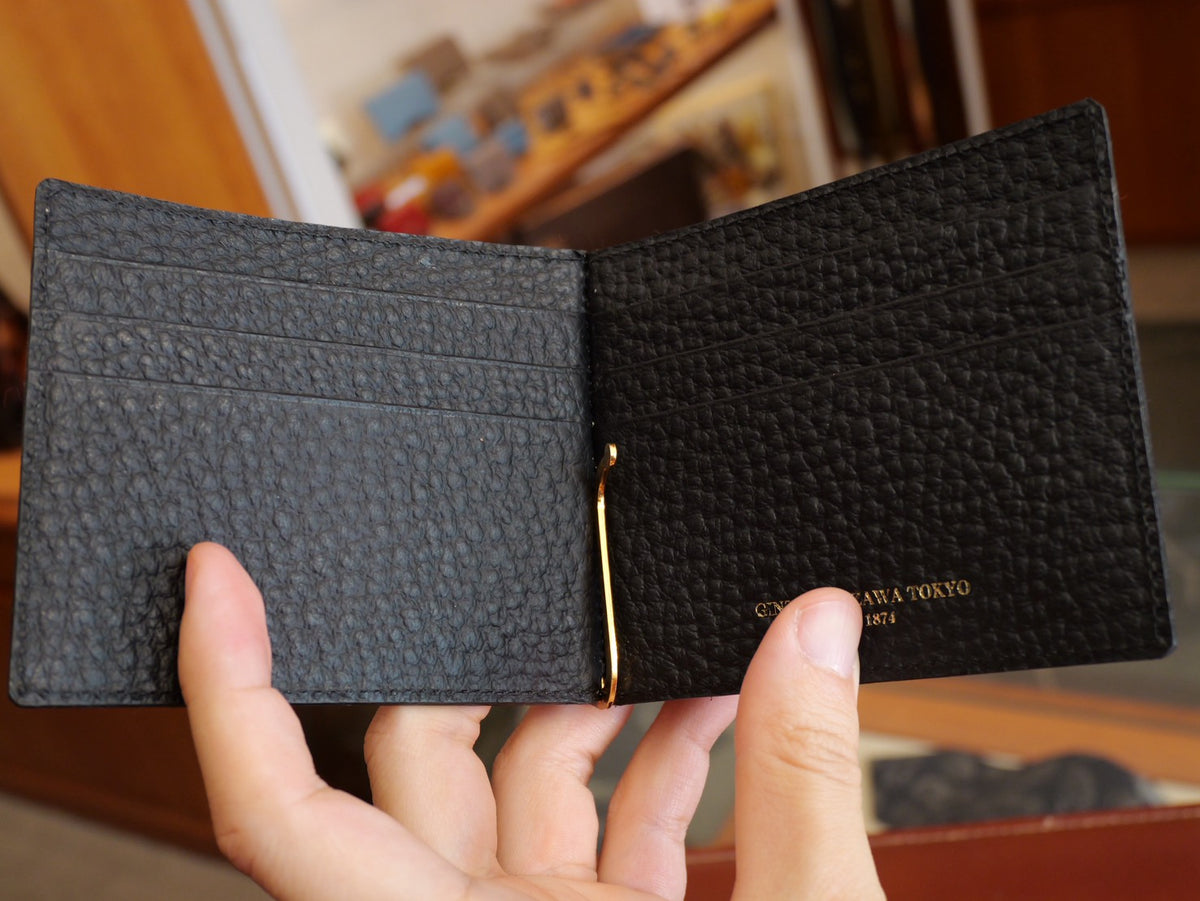 BLACK BULL マネークリップ｜栃木レザー 日本製 本革 薄型財布