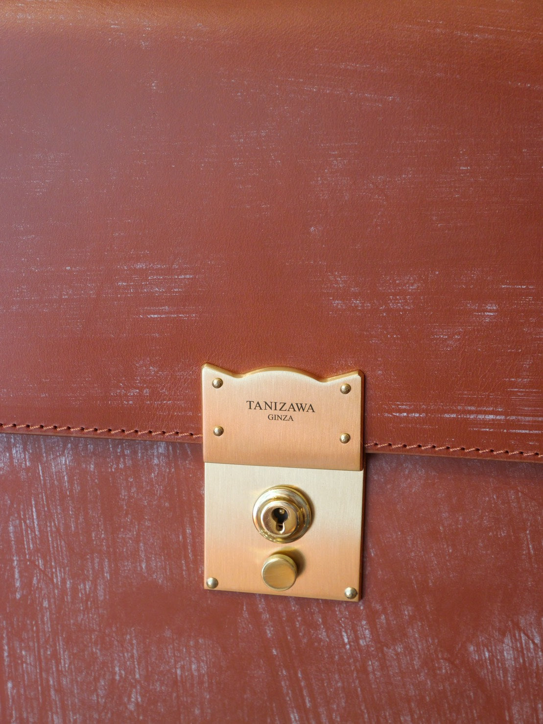 ブライドルレザー ブリーフケース｜日本製 本革 シリアルナンバー付き