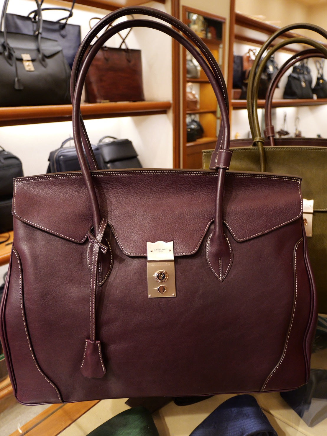 ミネルバボックス トートバッグ Lサイズ｜日本製 本革