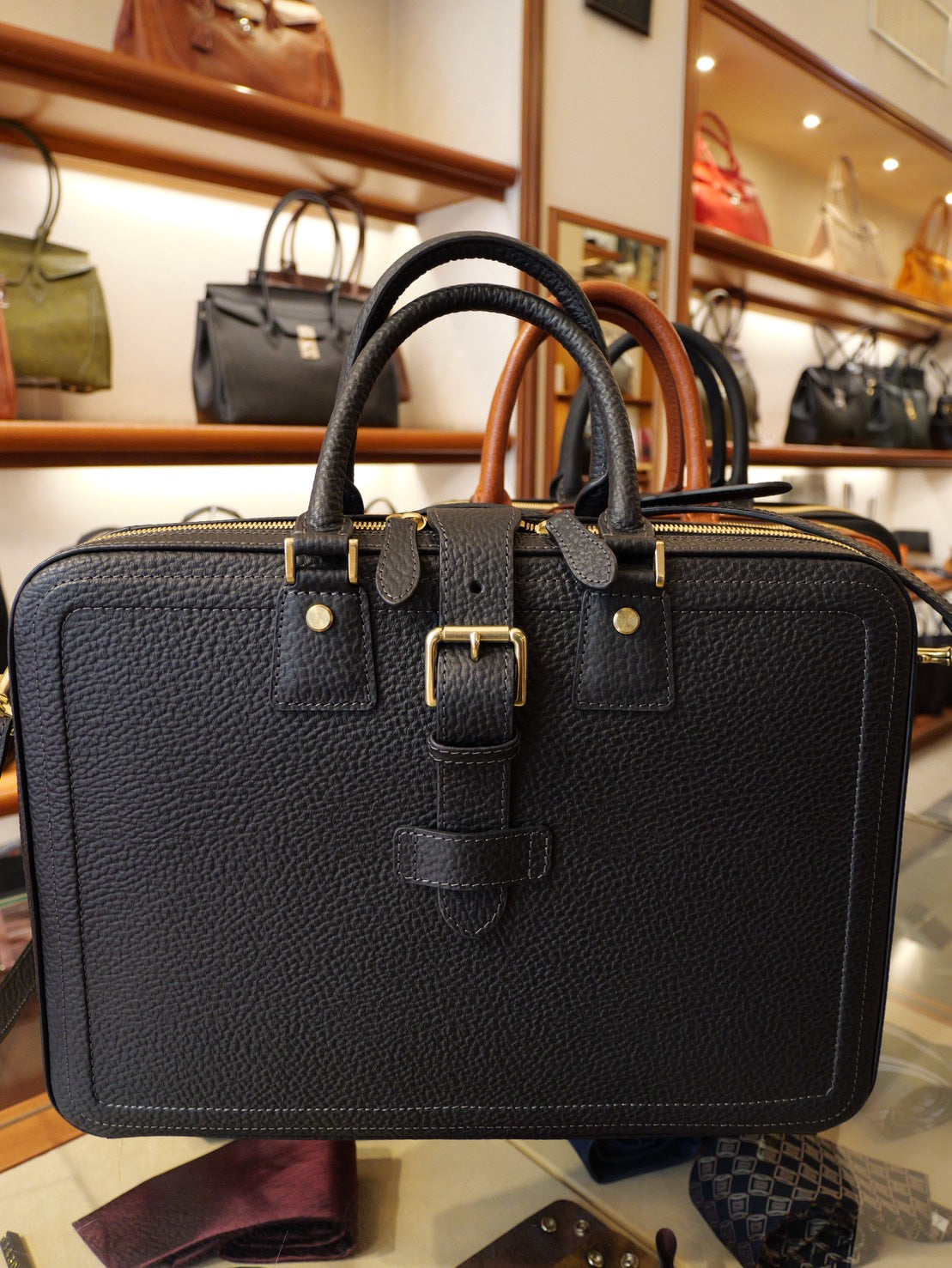 Ale Business Bag Dünne Zwickel (schwarz) mit Schulter